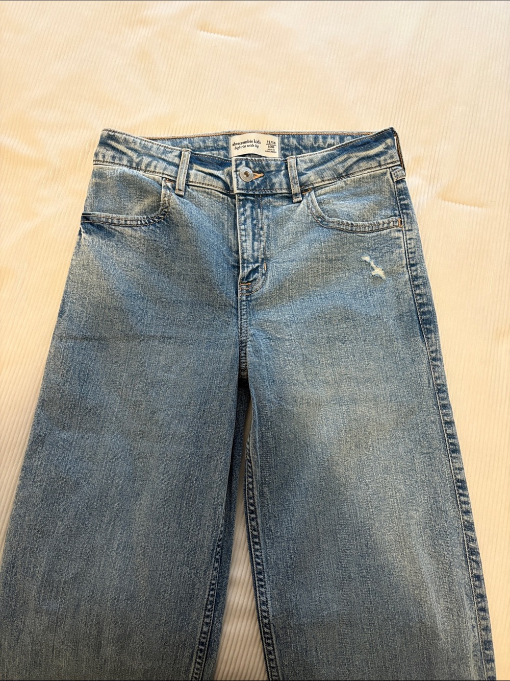 Abercrombie kids high rise jeans 13/14 LONG